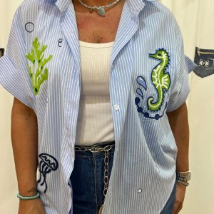 blusa mar