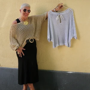 Jersey Crochet Lazo Espalda