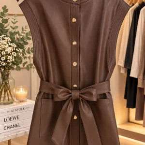 chaleco-polipiel-lazo-marron